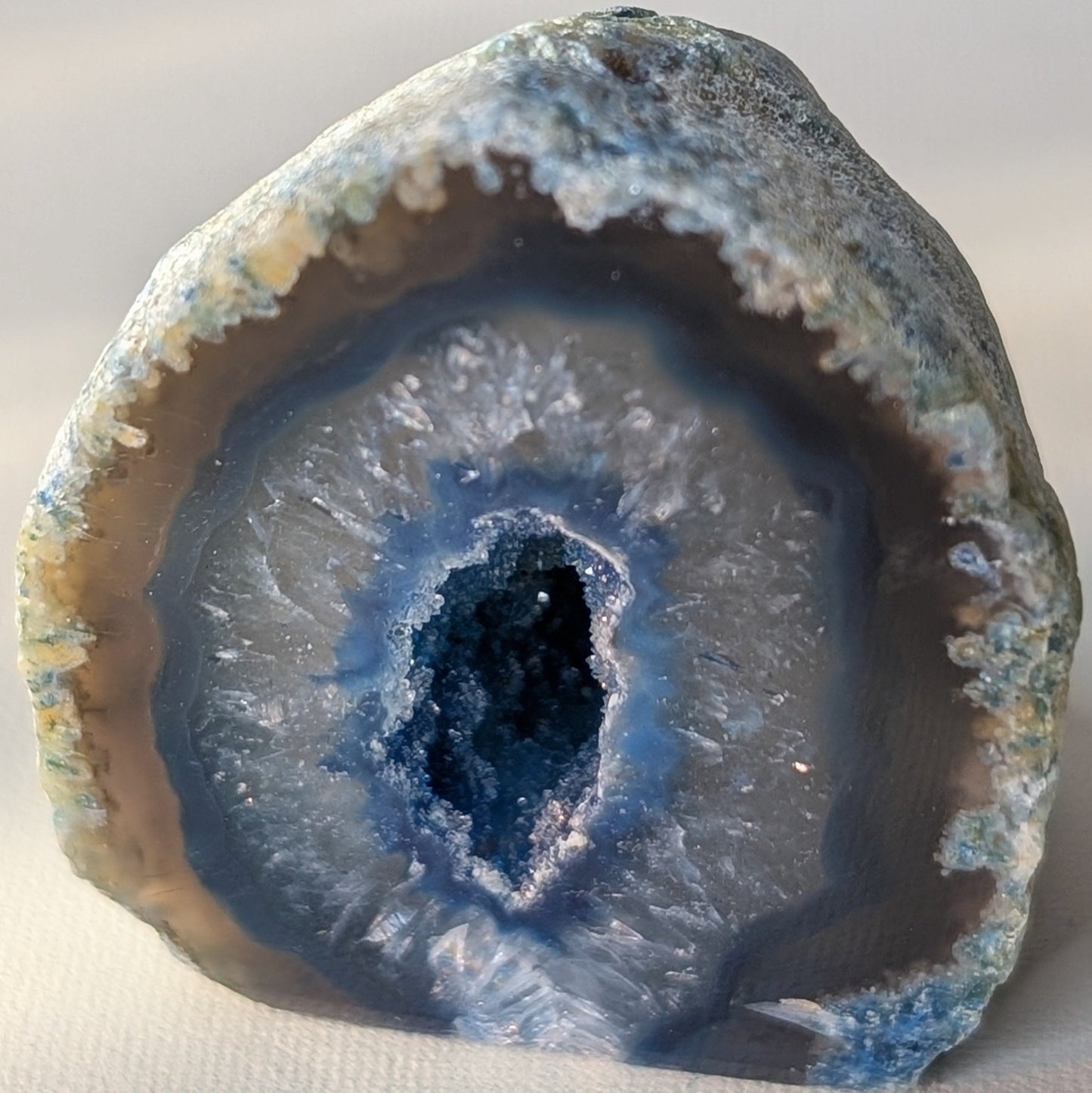 Blue Agate Geode (Option #3)
