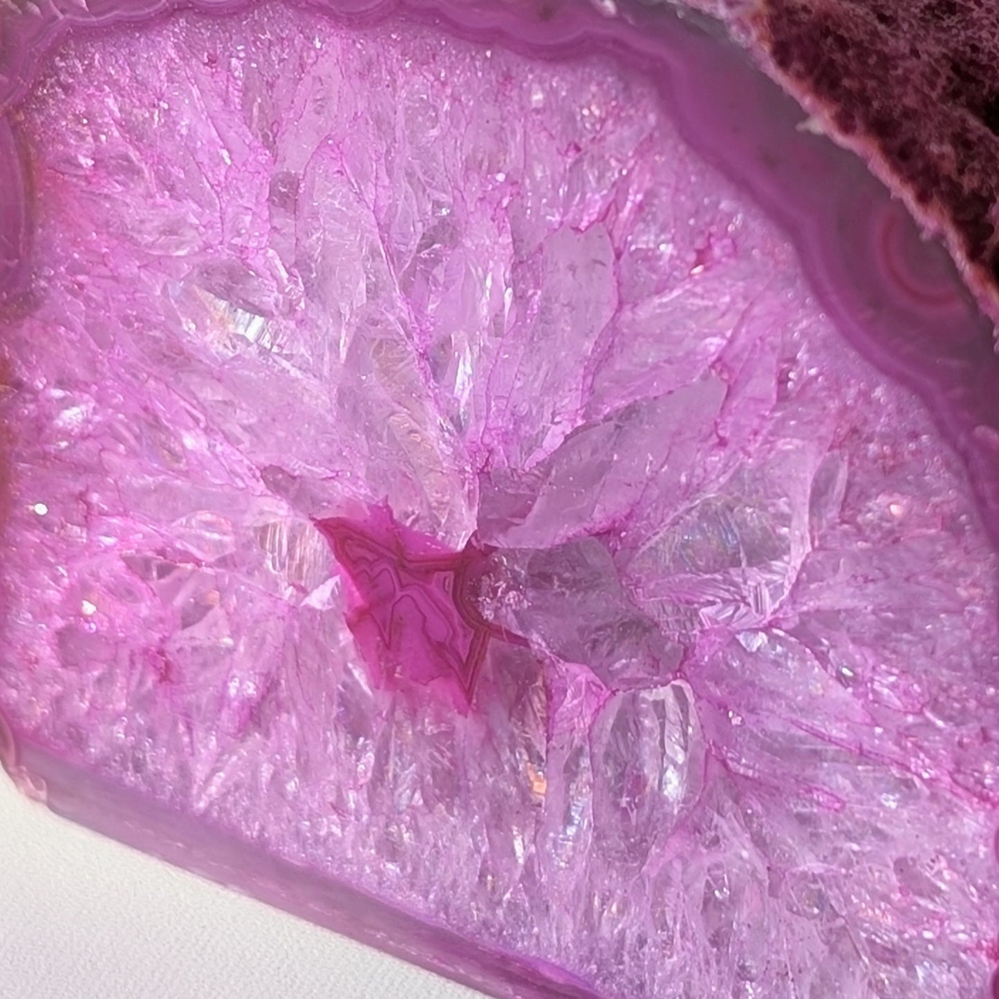 Pink Agate End (Option #20)
