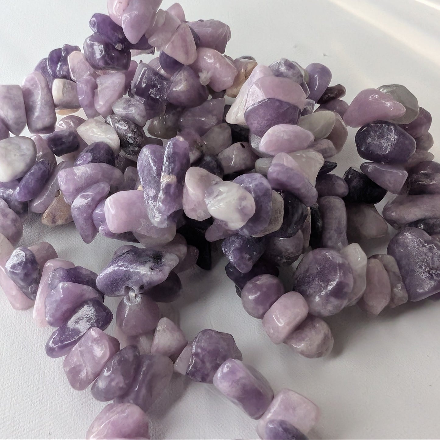 Lepidolite Chip Bracelet
