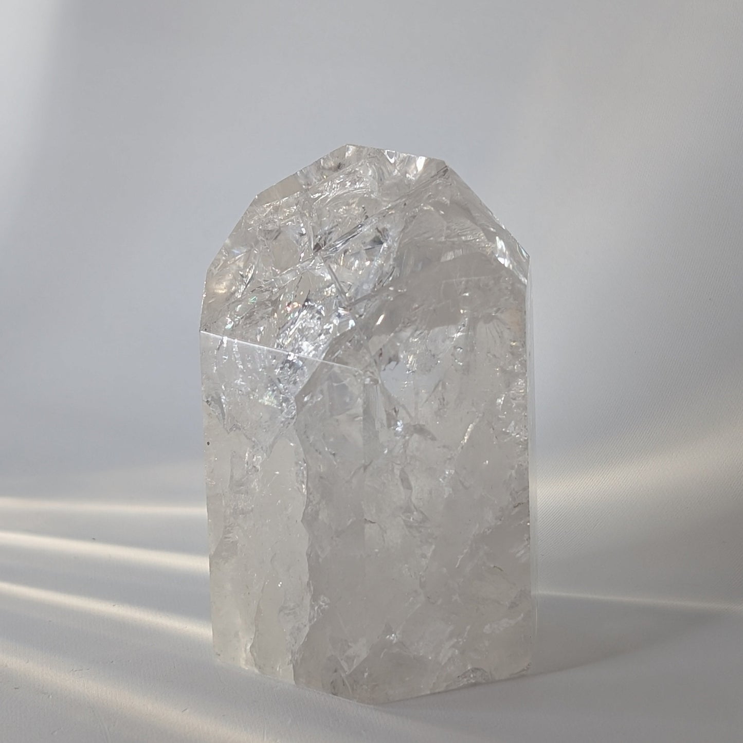 Crackled Quartz Polished Point (Option #2)