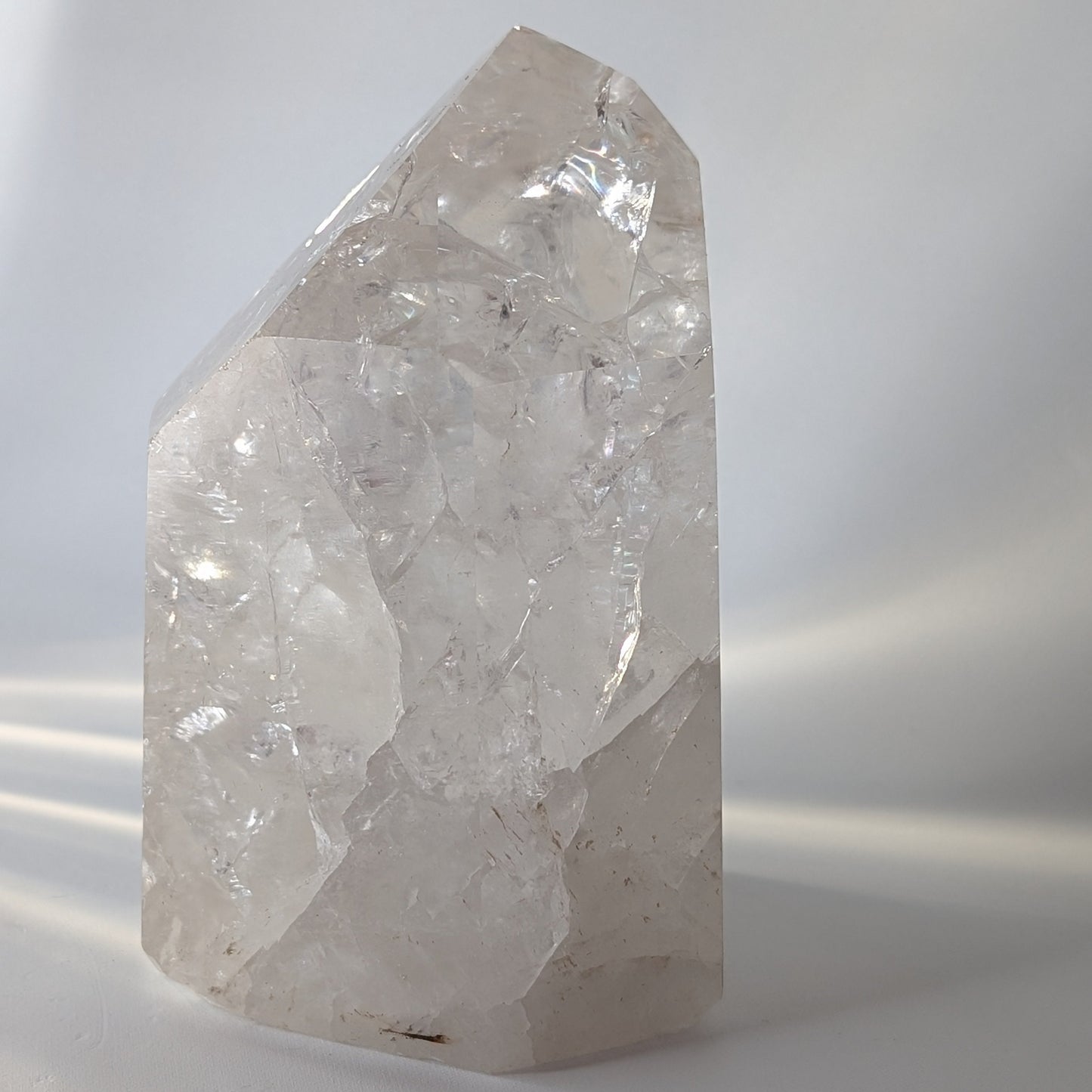 Crackled Quartz Polished Point (Option #3)