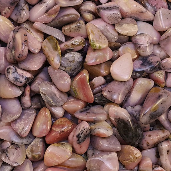Pink Opal Tumbled Stone