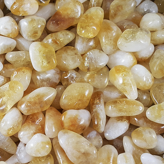 Citrine Quartz Tumbled Stone