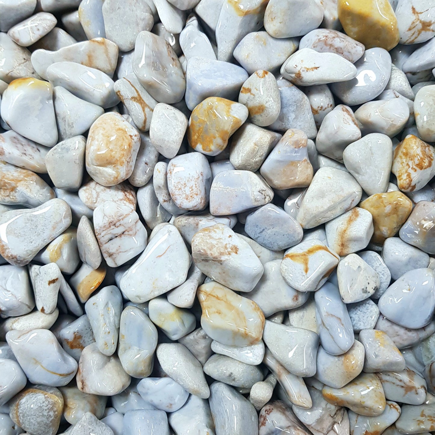 Fancy Chalcedony Tumbled Stone