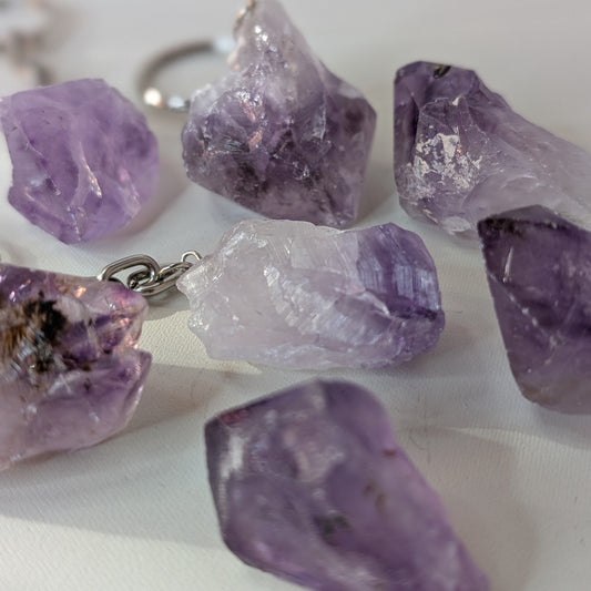 Amethyst Keyring