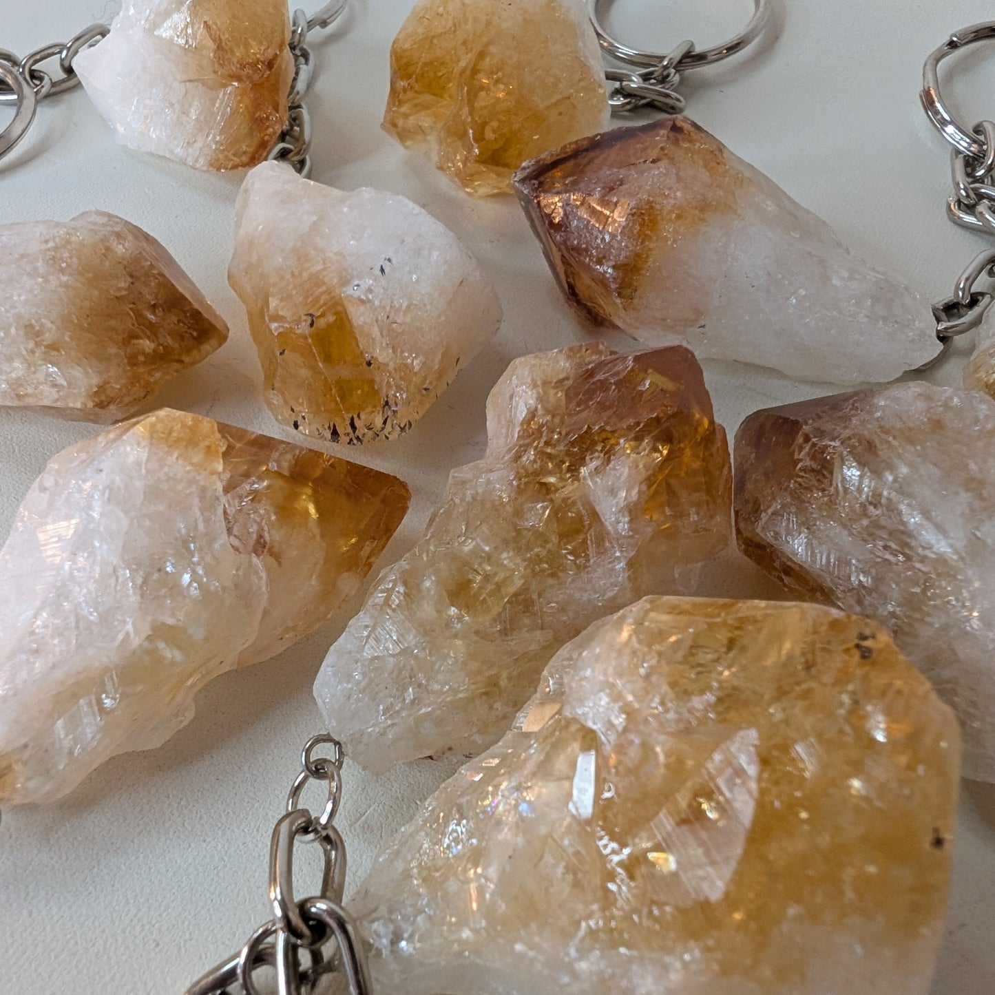 Citrine Keyring