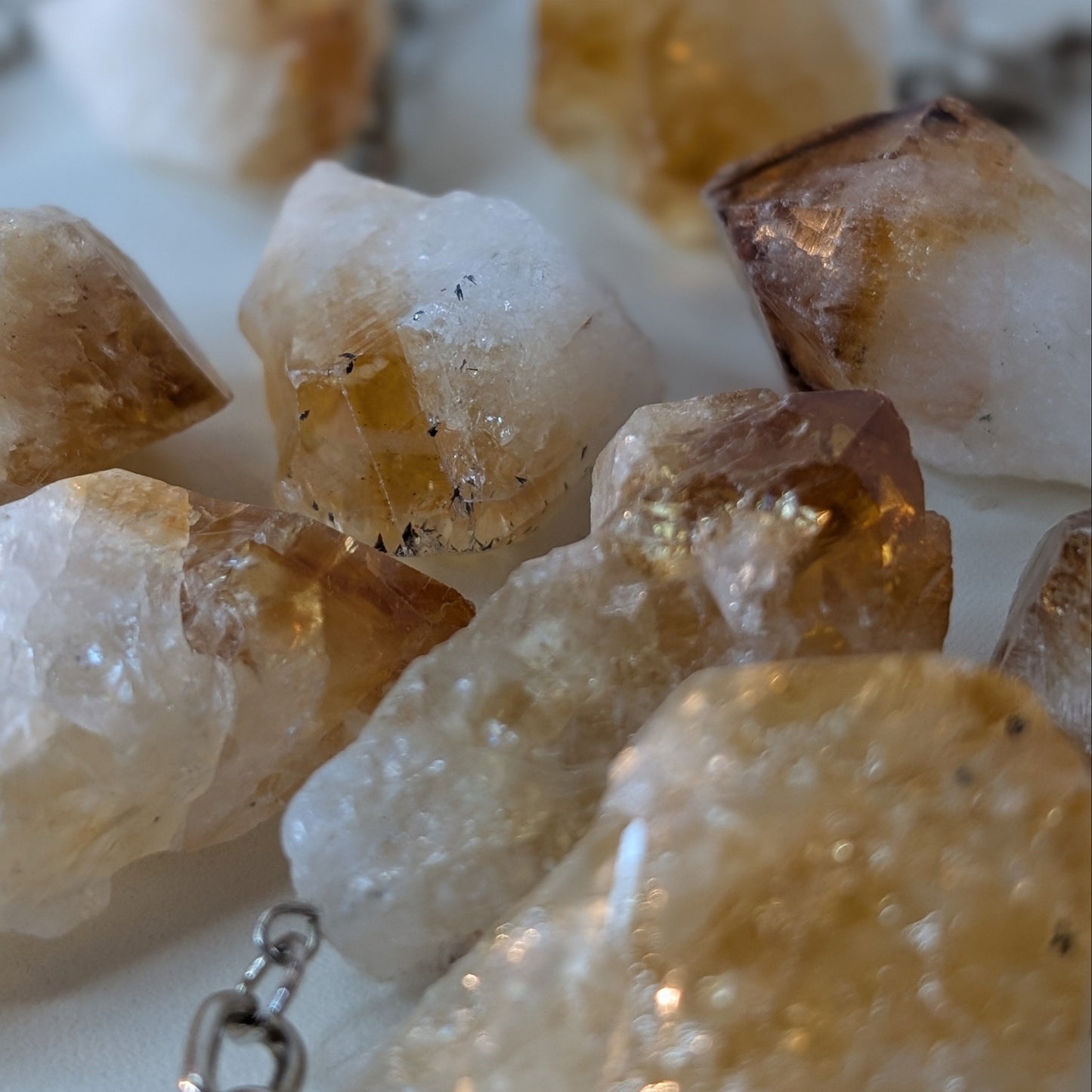 Citrine Keyring