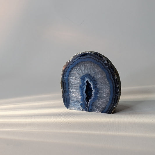 Blue Agate Geode (Option #6)