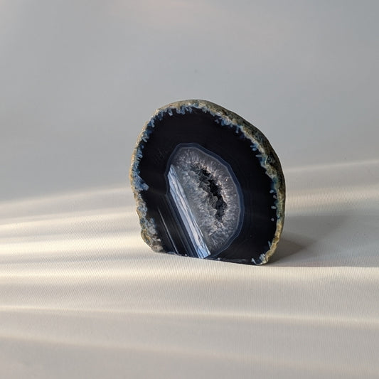 Blue Agate Geode (Option #5)