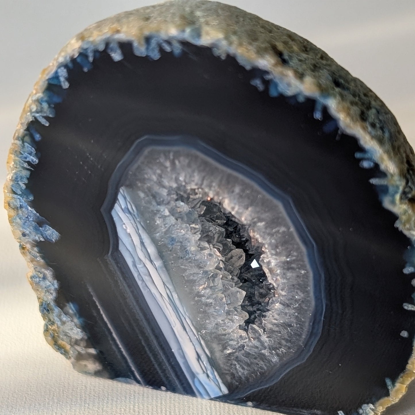 Blue Agate Geode (Option #5)