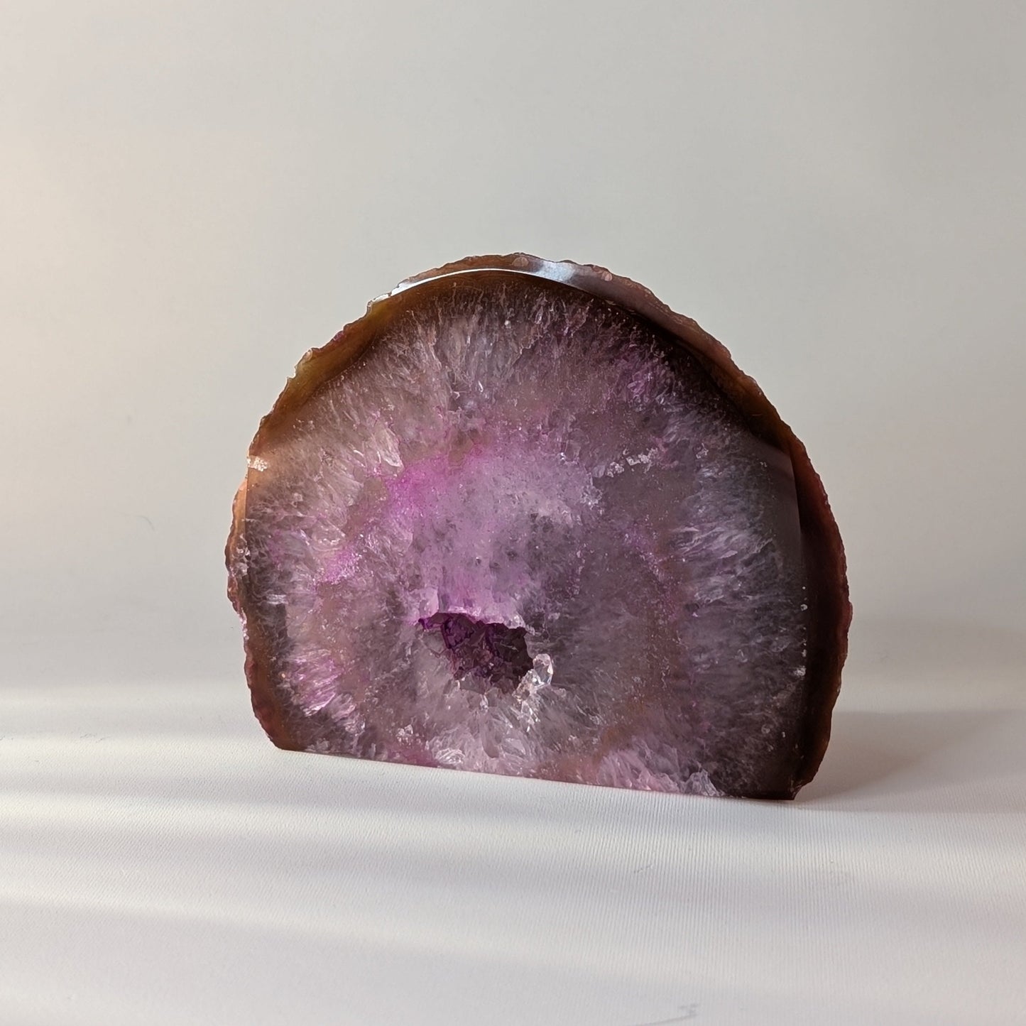 Pink Agate End (Option #1)