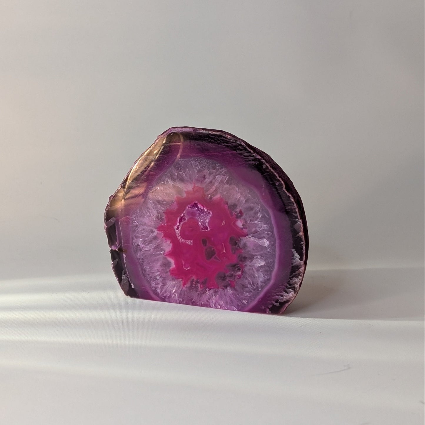 Pink Agate End (Option #2)