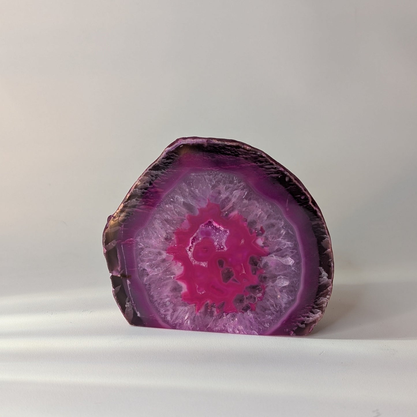 Pink Agate End (Option #2)