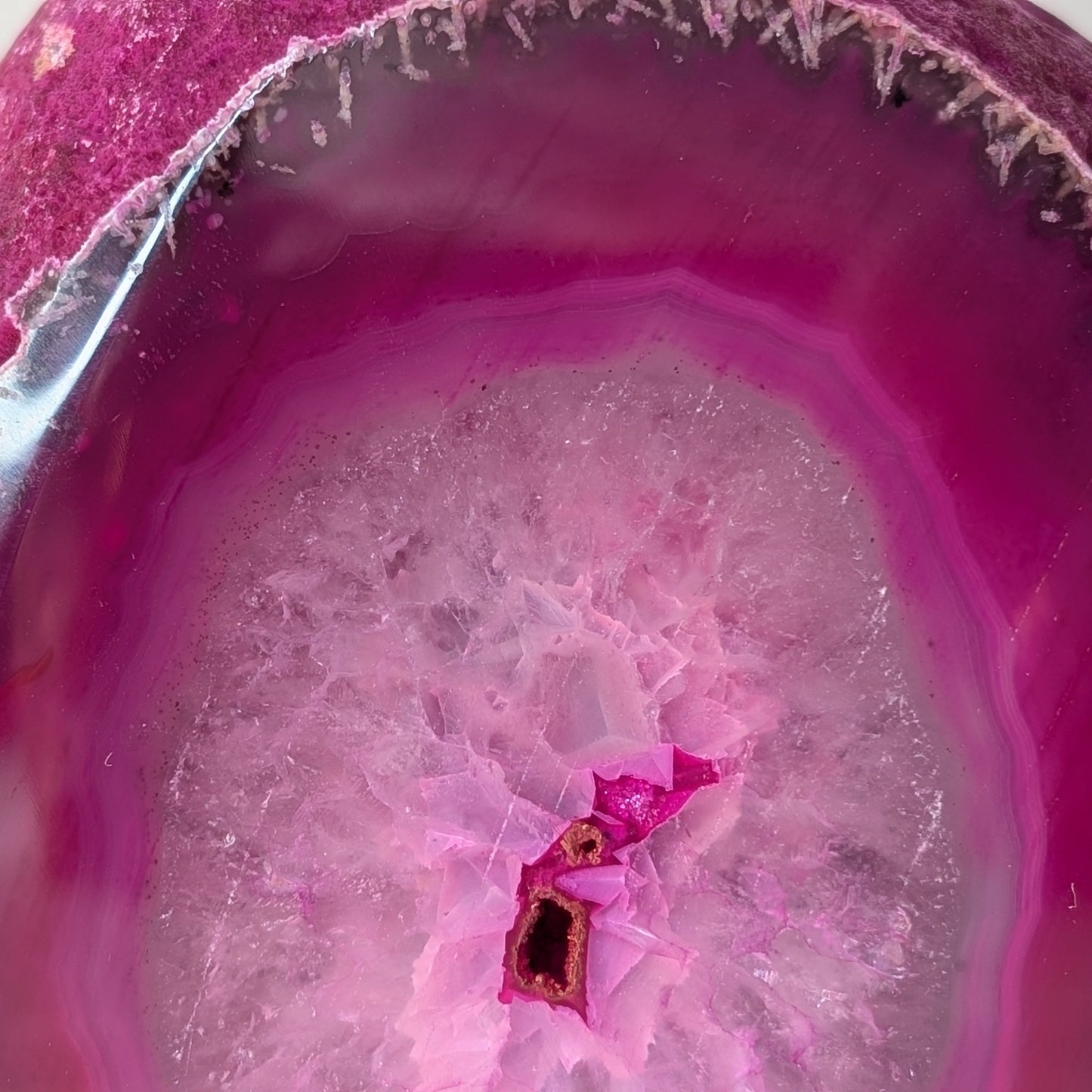 Pink Agate End (Option #3)