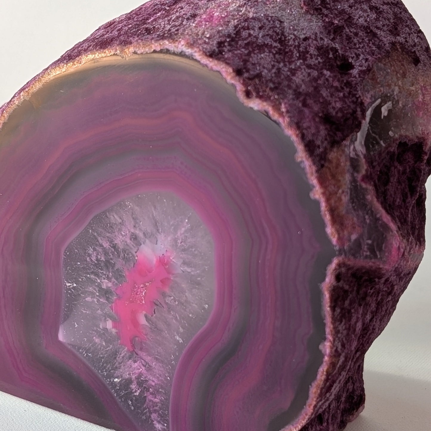 Pink Agate End (Option #4)