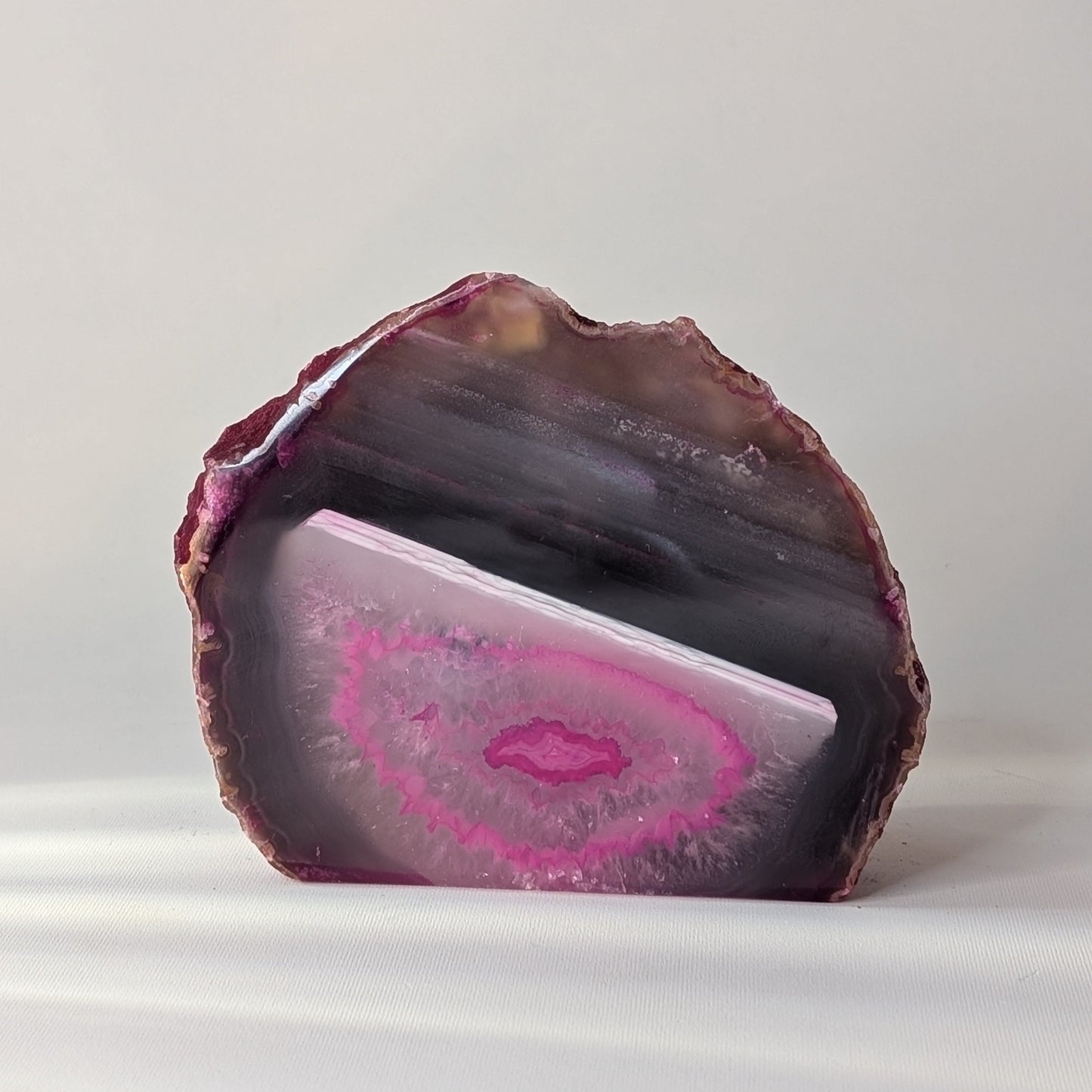 Pink Agate End (Option #5)