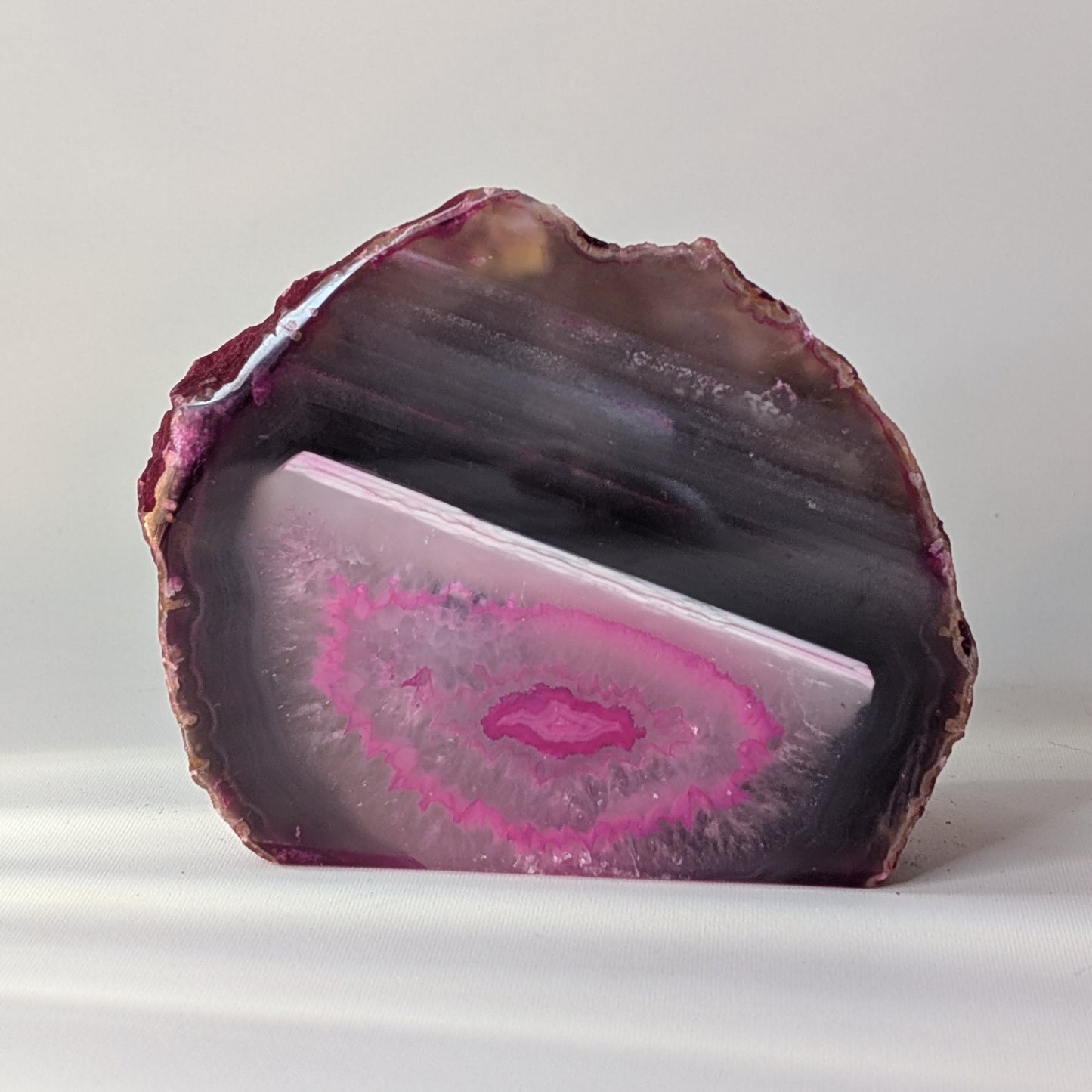 Pink Agate End (Option #5)