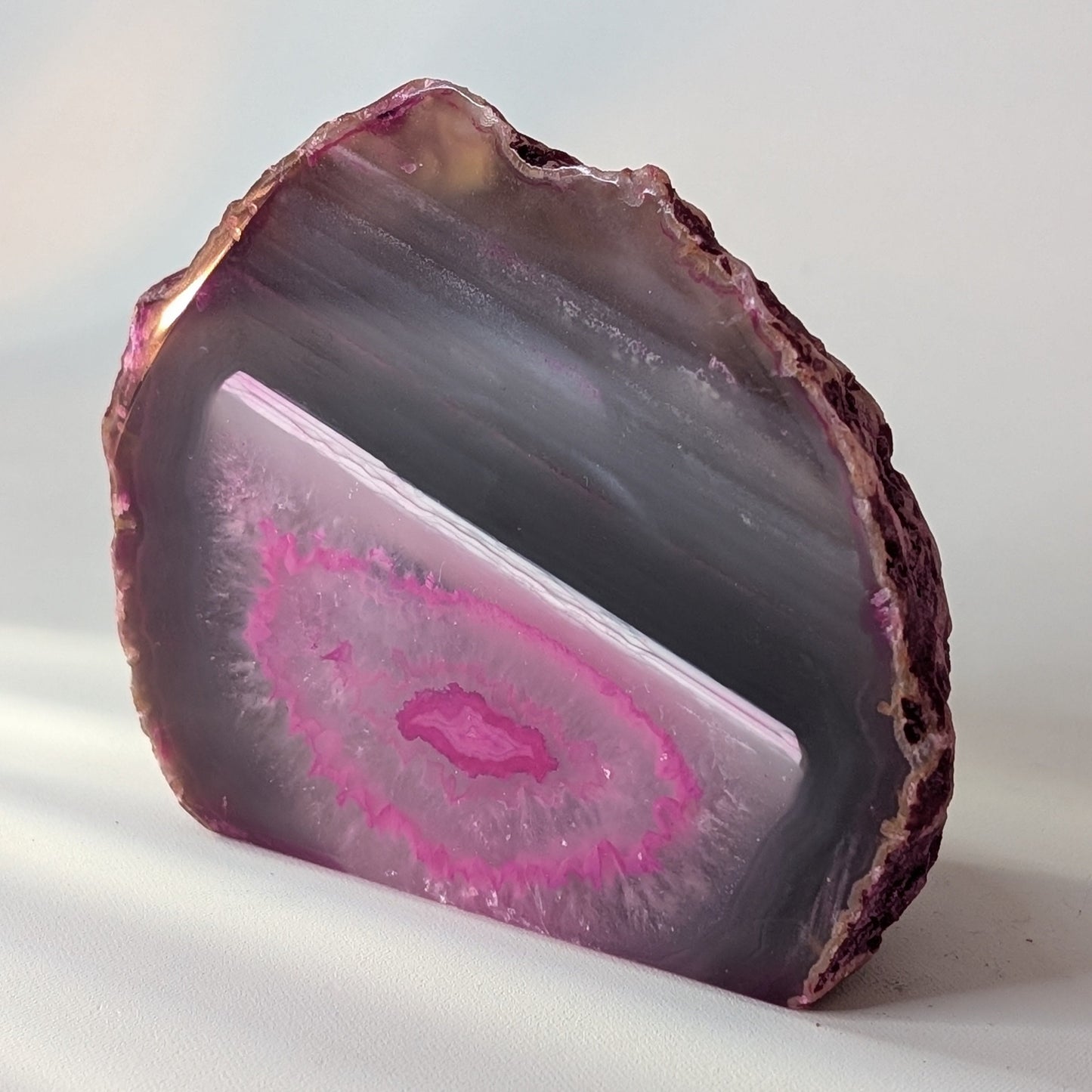 Pink Agate End (Option #5)