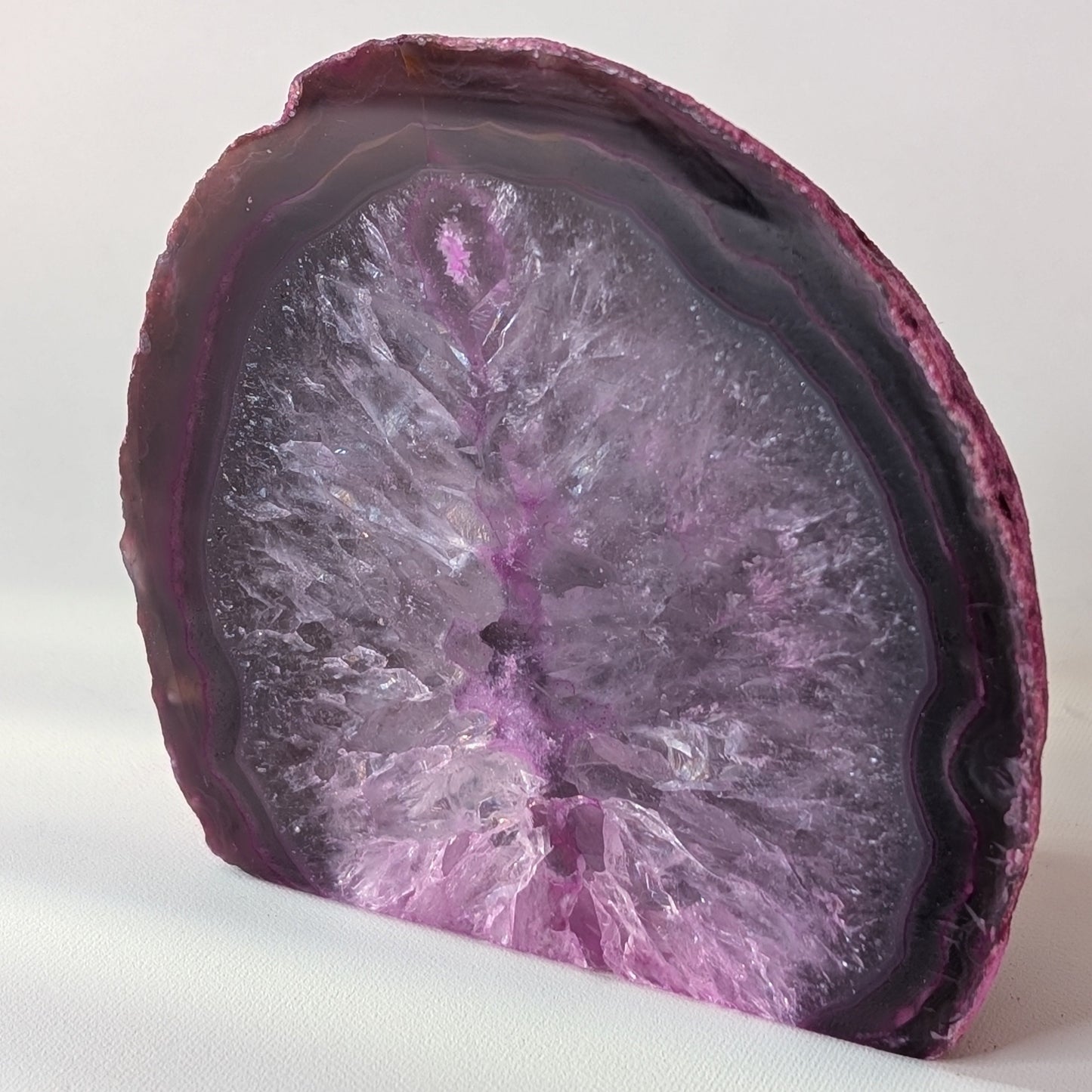 Pink Agate End (Option #6)
