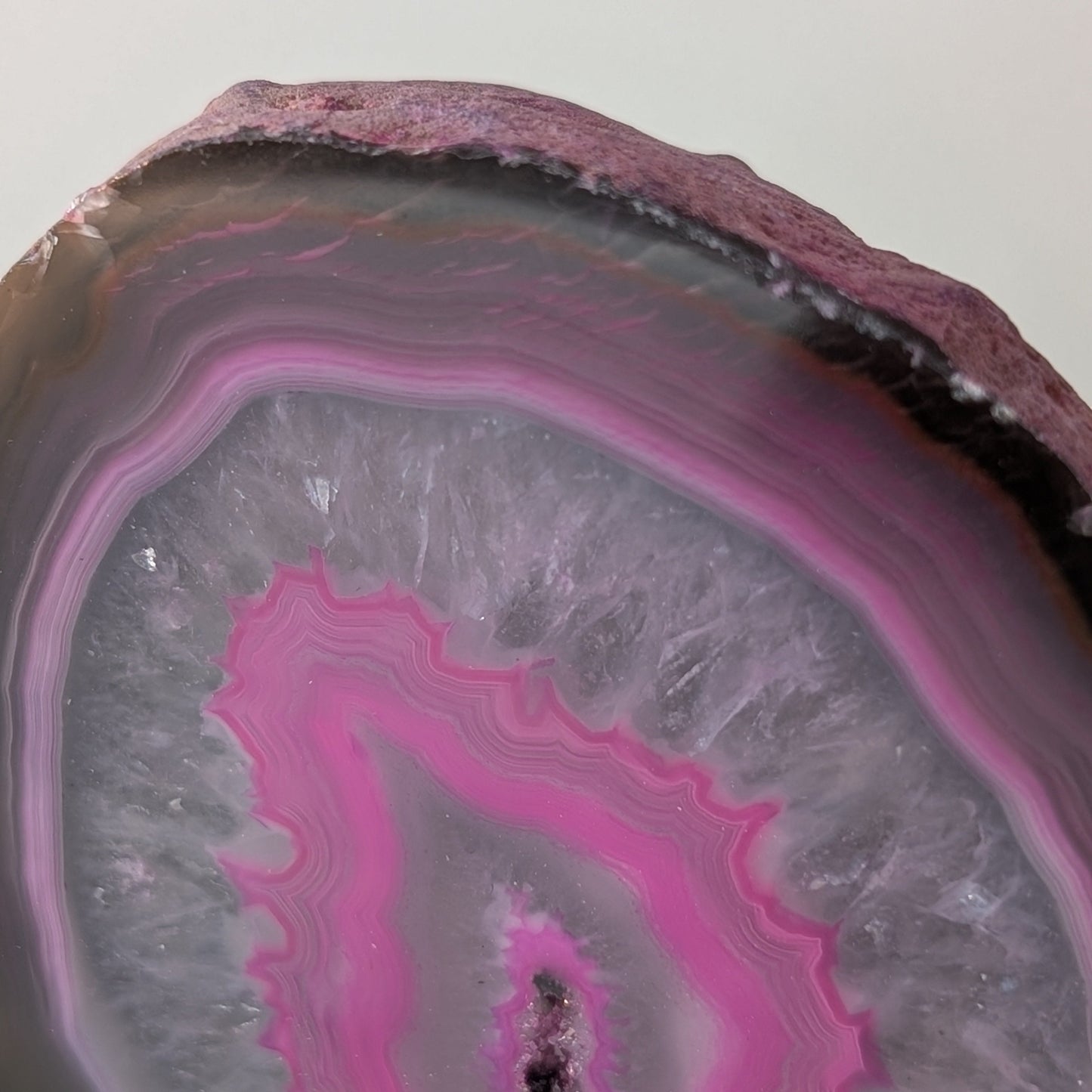 Pink Agate End (Option #8)