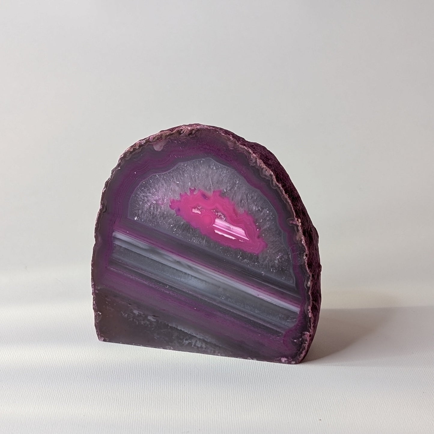 Pink Agate End (Option #9)
