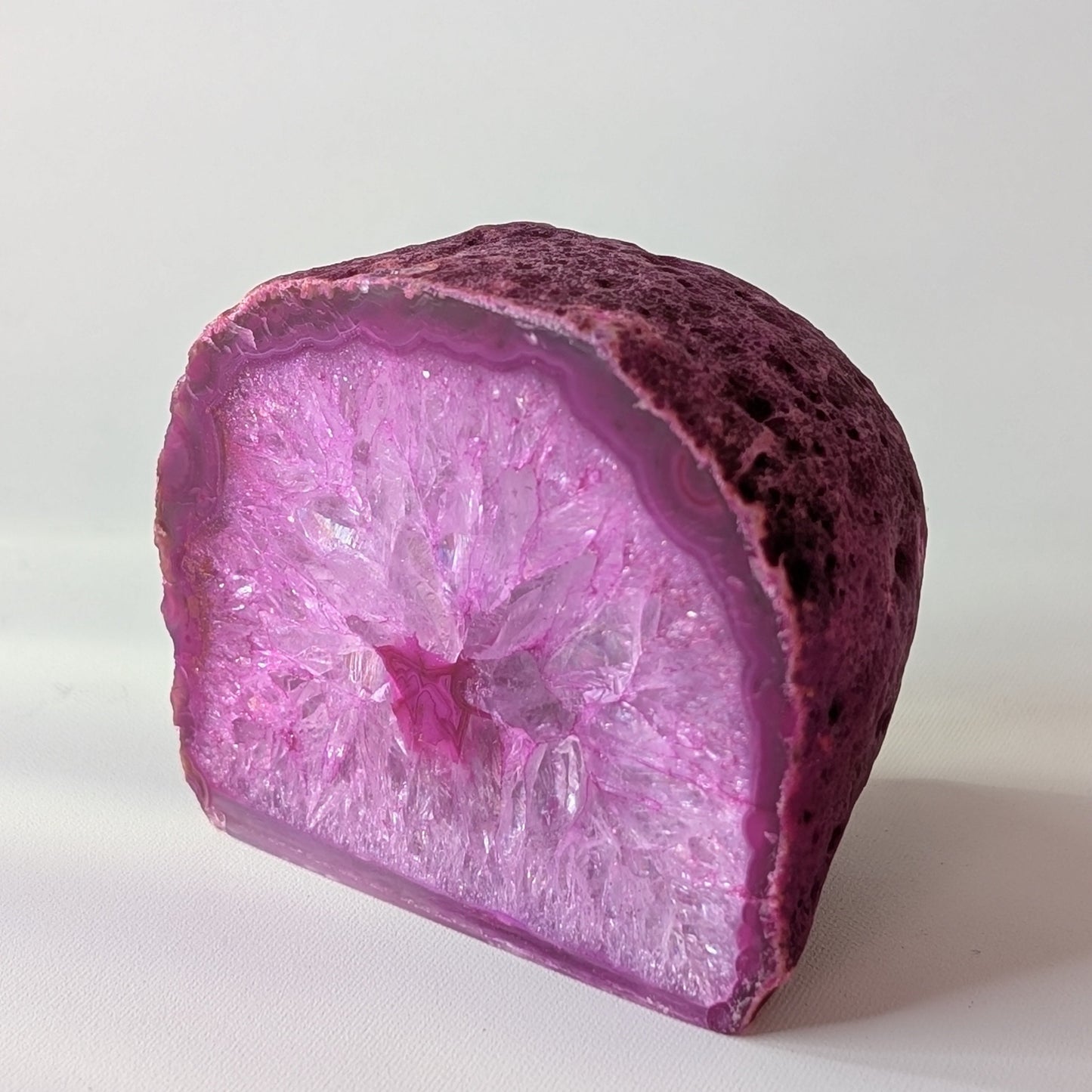 Pink Agate End (Option #20)