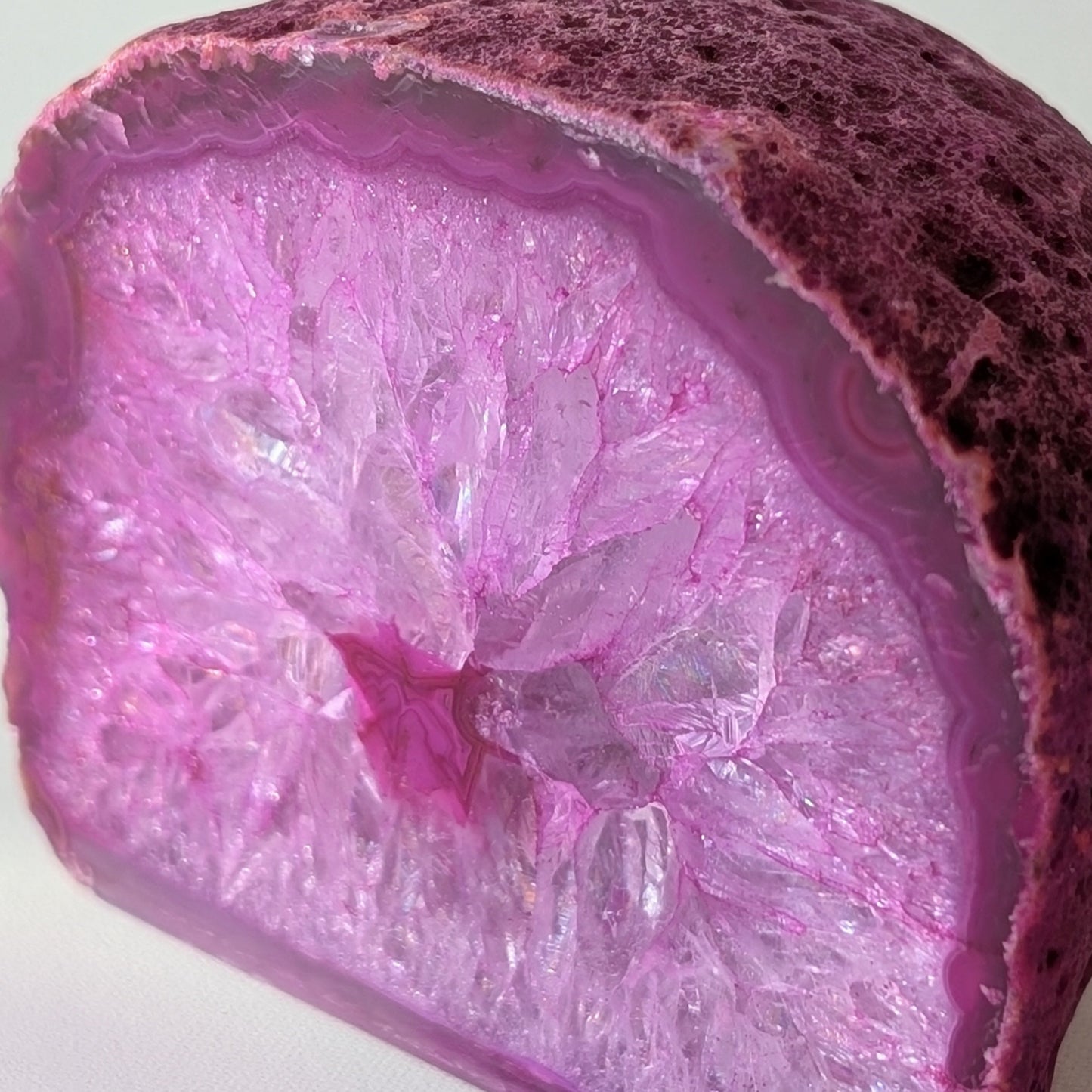 Pink Agate End (Option #20)