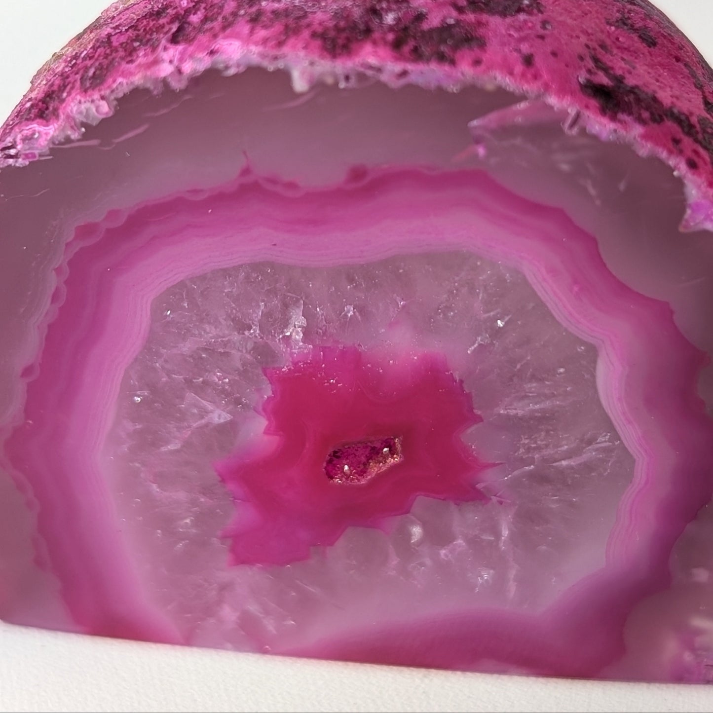 Pink Agate End (Option #12)