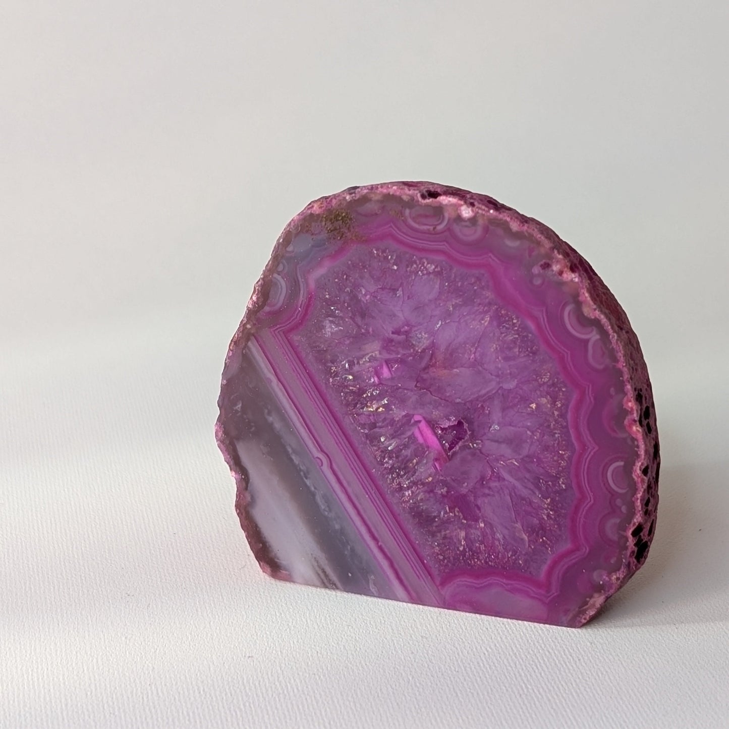 Pink Agate End (Option #15)