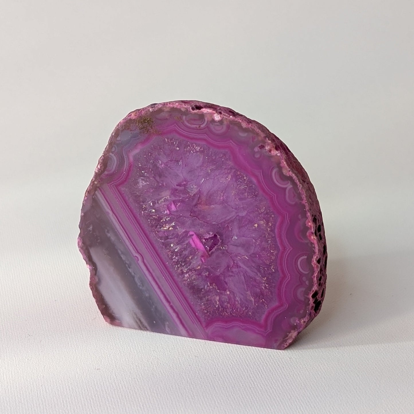 Pink Agate End (Option #15)