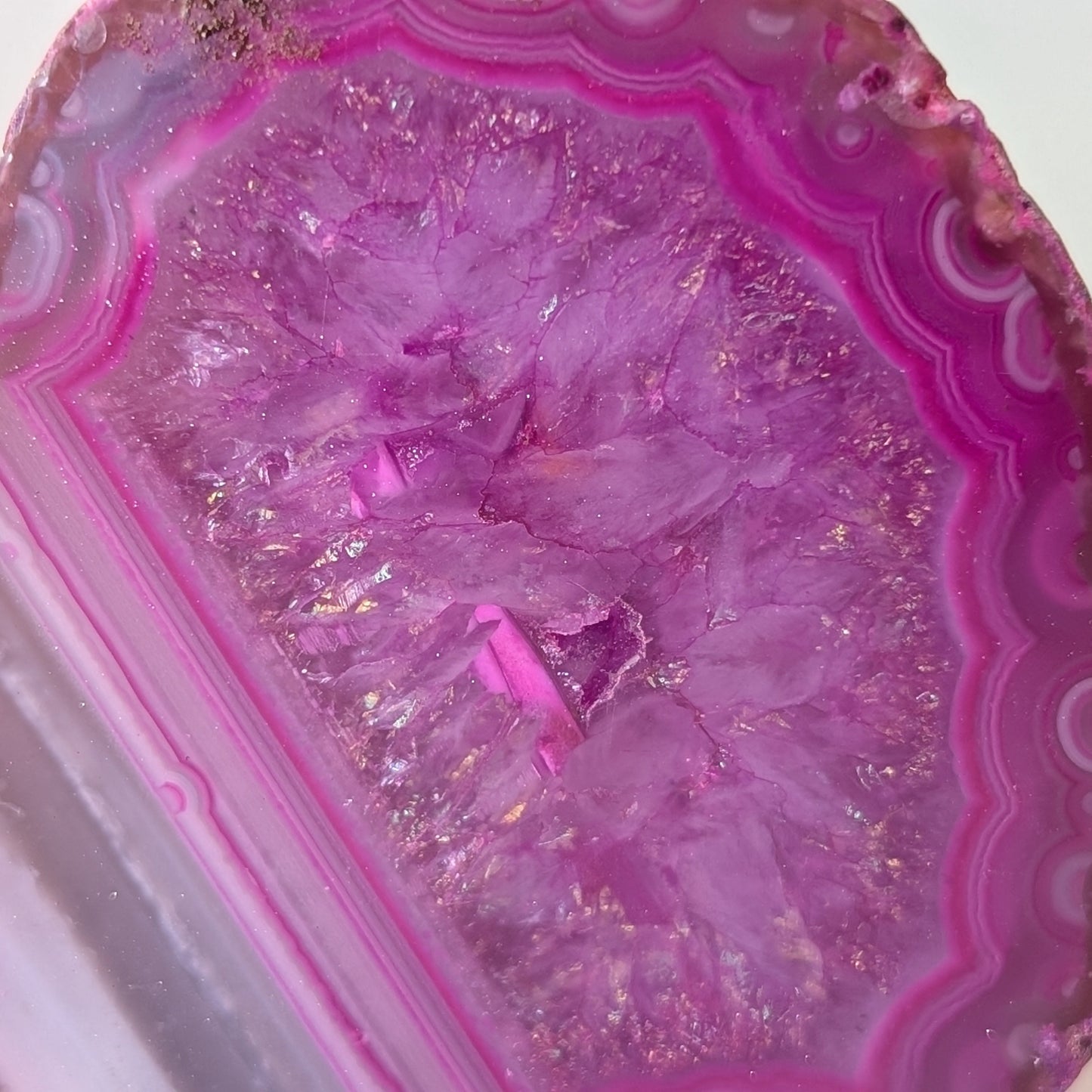 Pink Agate End (Option #15)