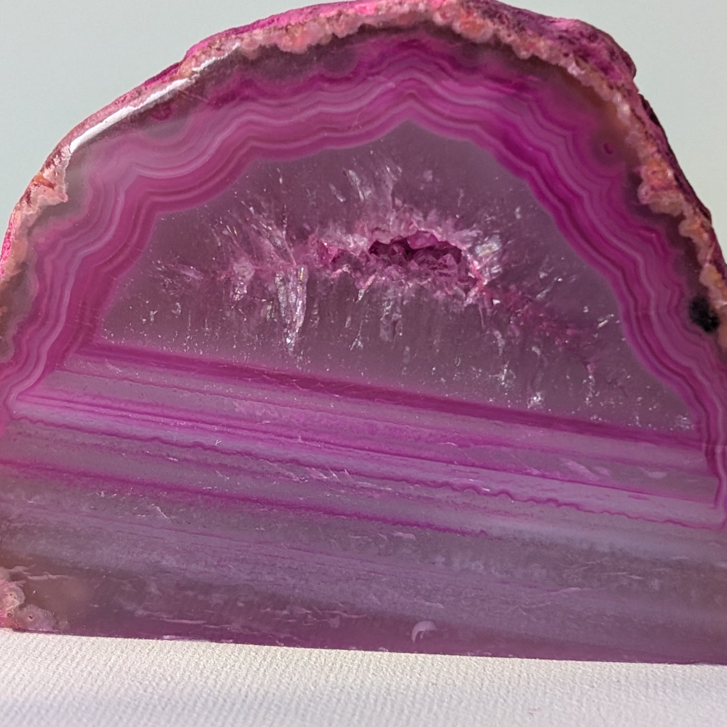 Pink Agate End (Option #18)