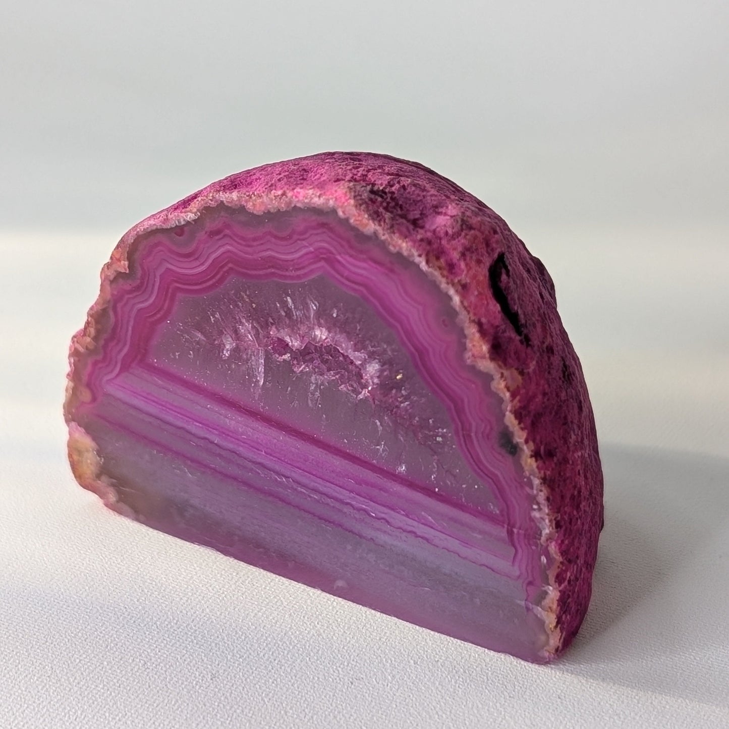 Pink Agate End (Option #18)