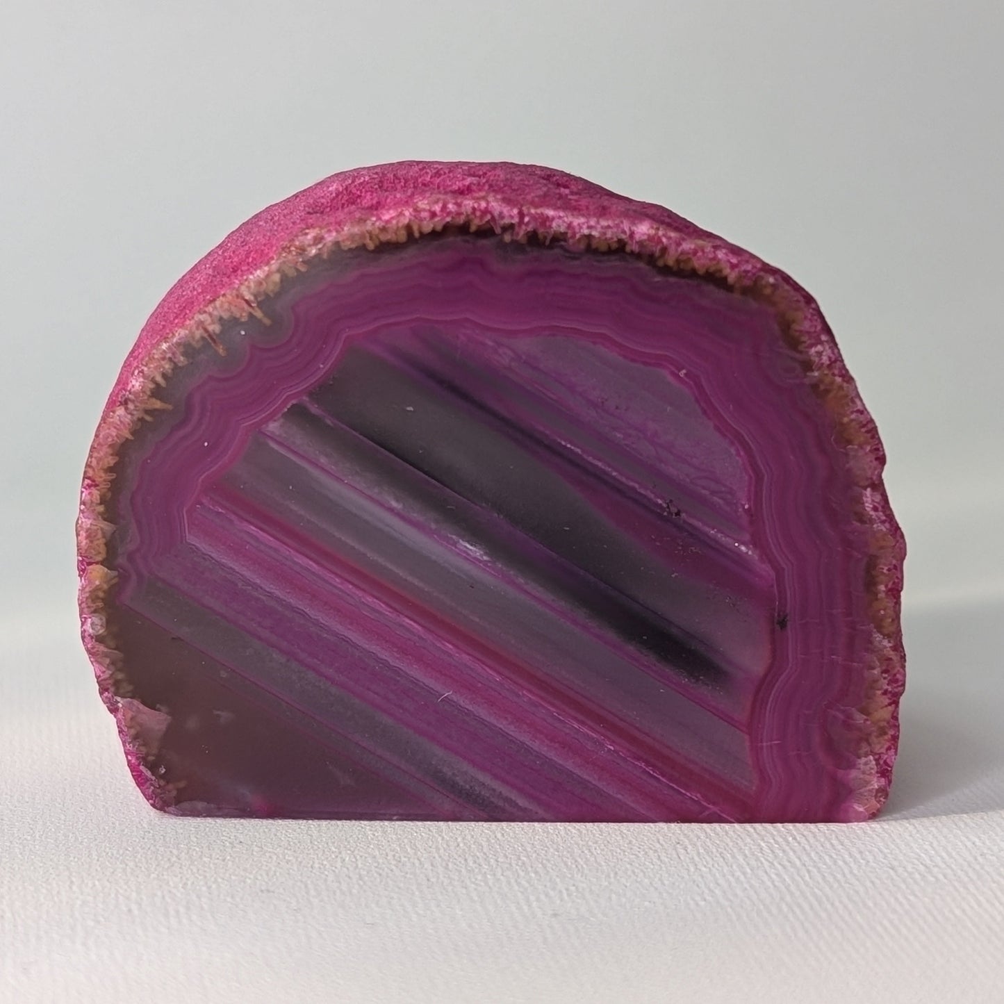 Pink Agate End (Option #19)