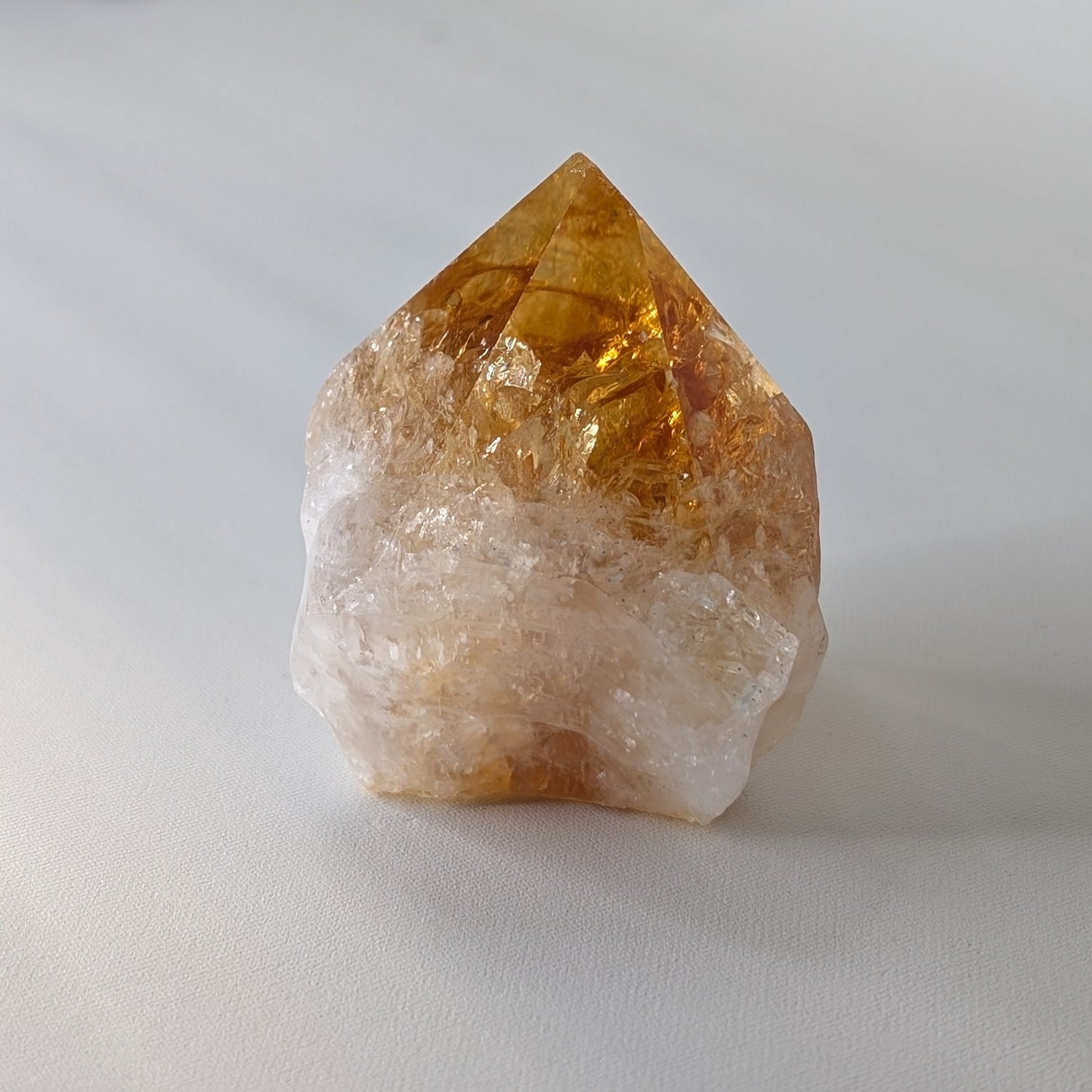 Citrine Cut Base Point (Option #5)