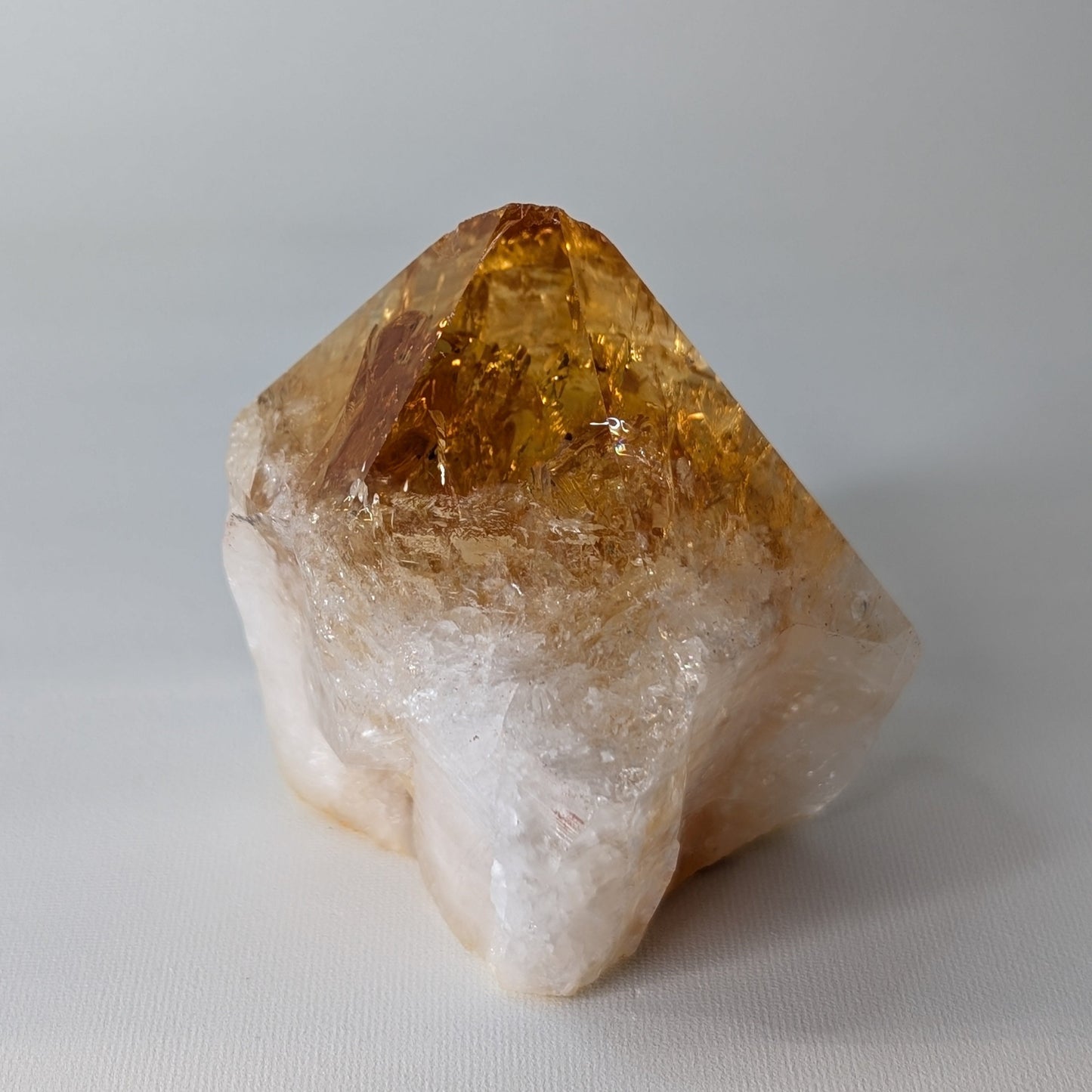 Citrine Cut Base Point (Option #5)