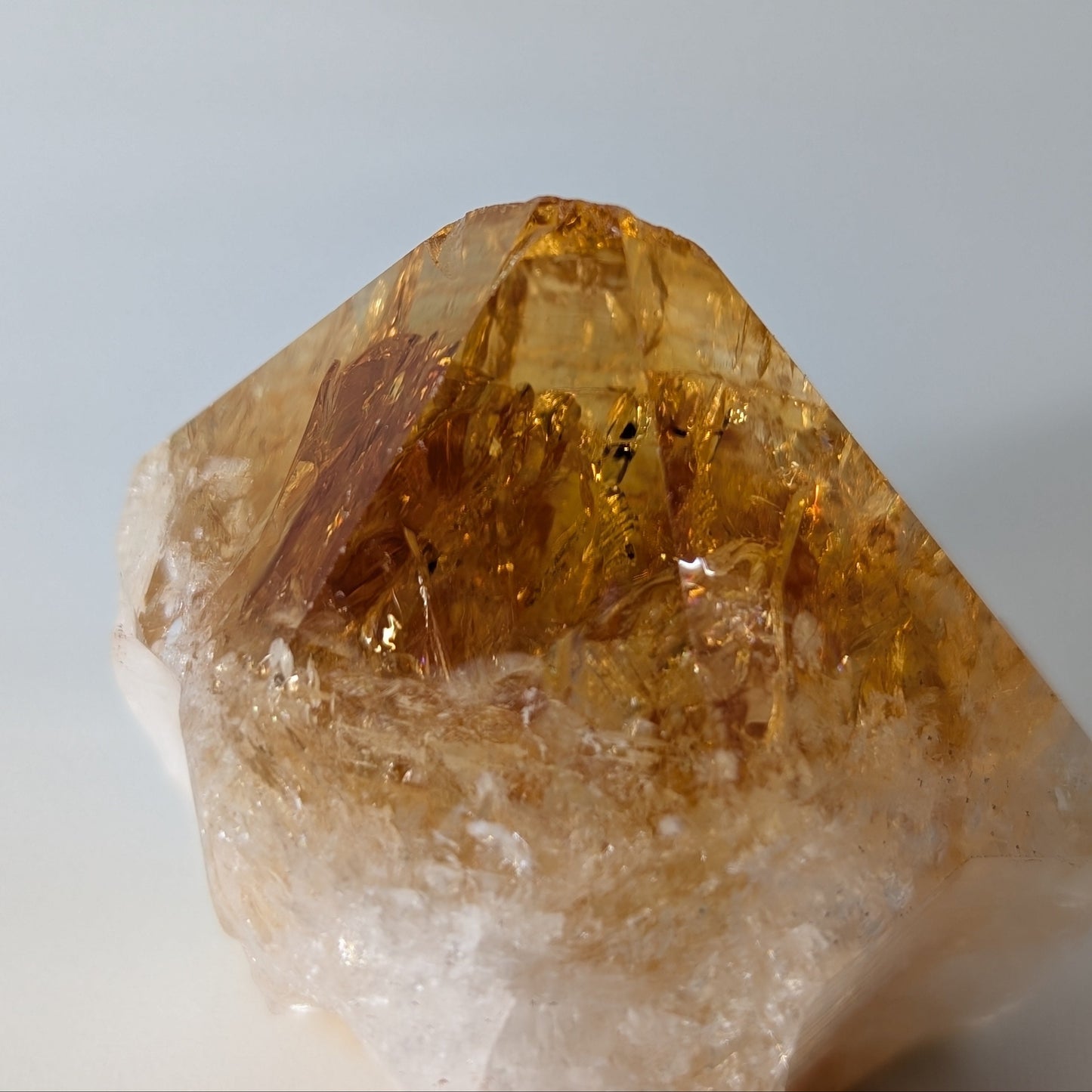 Citrine Cut Base Point (Option #5)