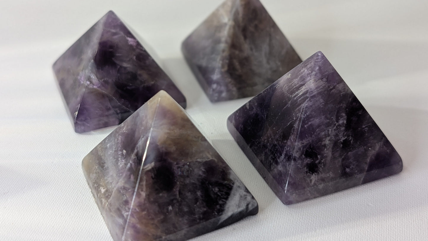 Amethyst Pyramids