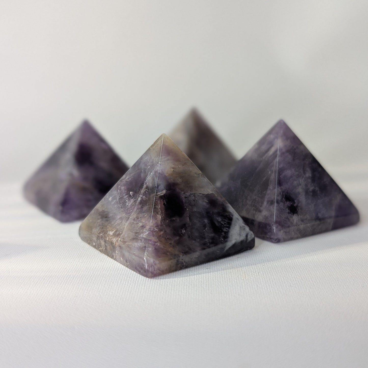 Amethyst Pyramids