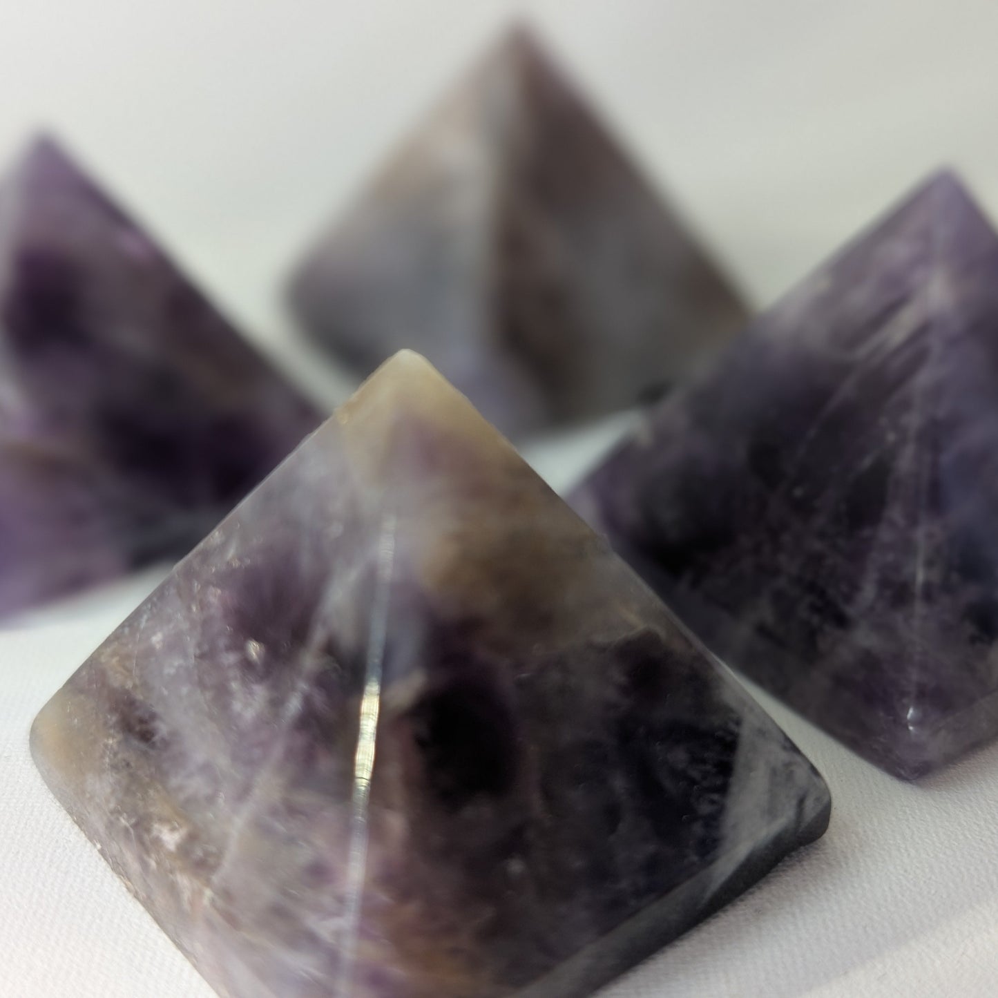 Amethyst Pyramids