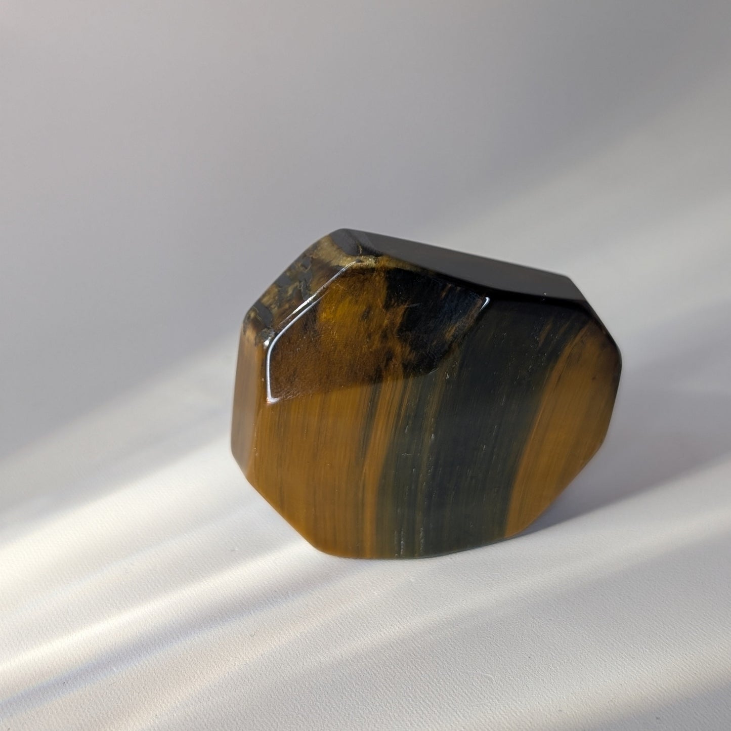 Tigers Eye Faceted Stone (Option #1)