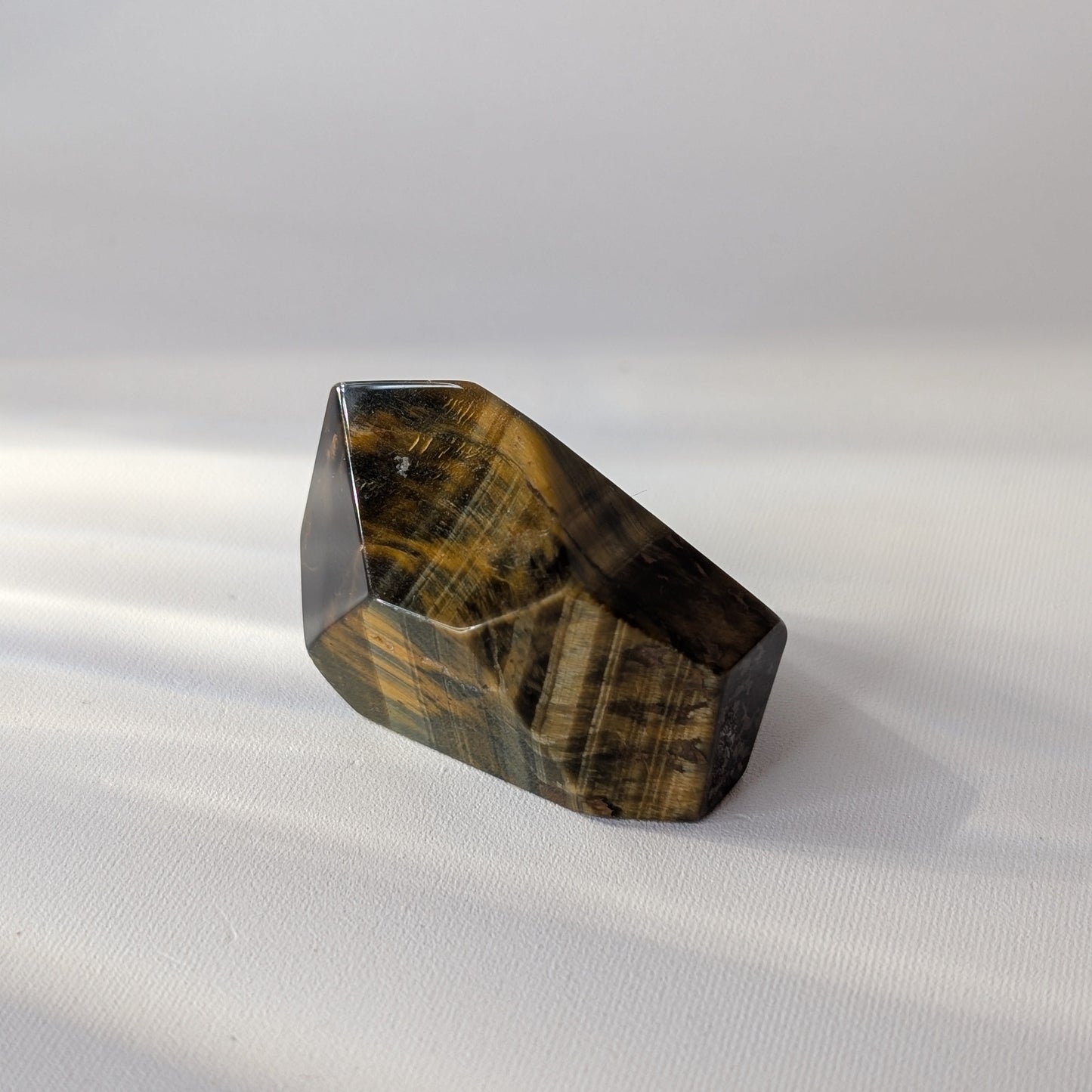 Tigers Eye Faceted Stone (Option #2)