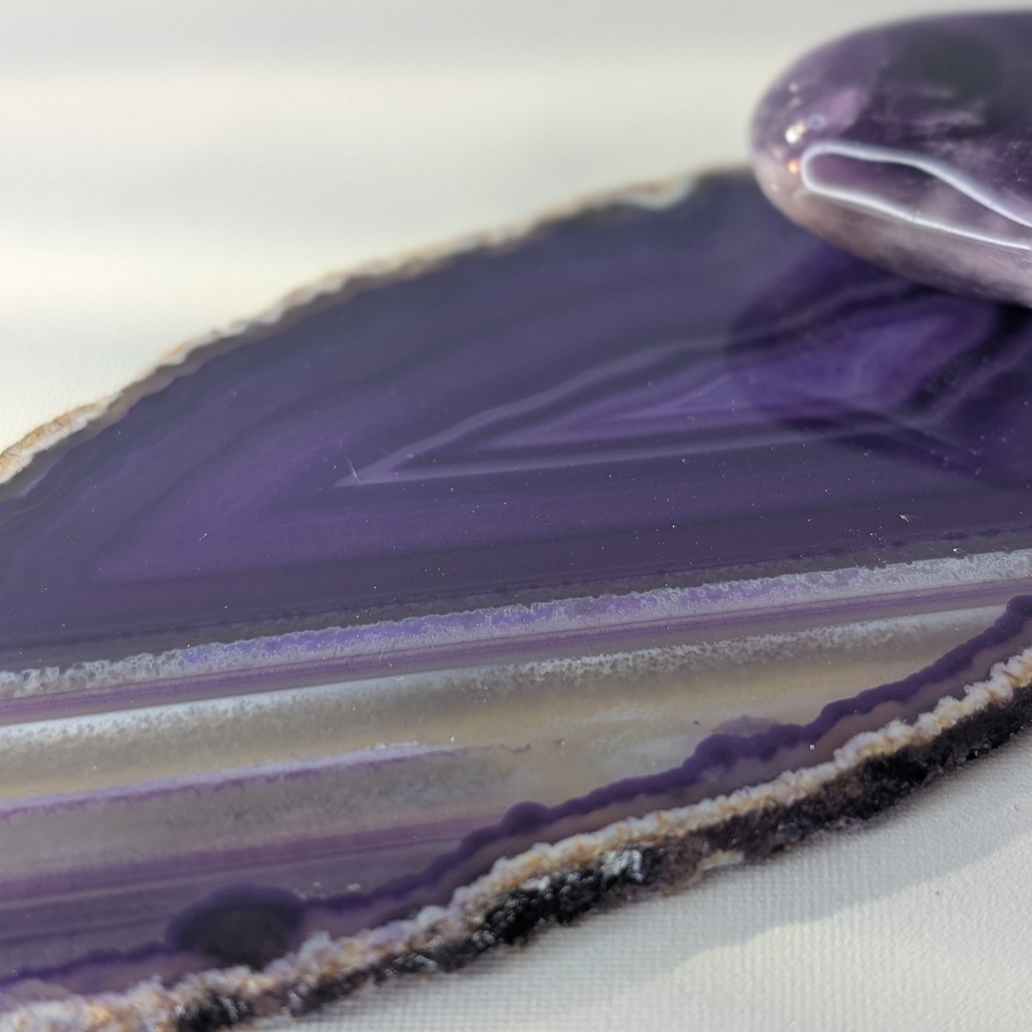 Purple Agate Incense Holder (Option #1)