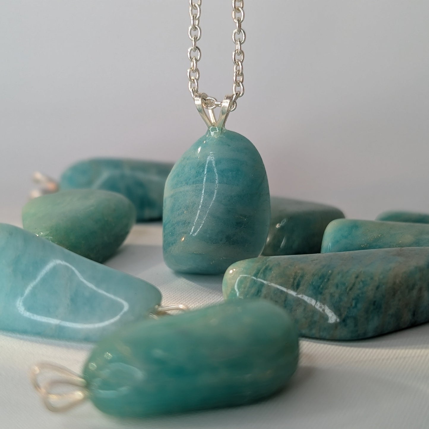 Amazonite Stone Pendant