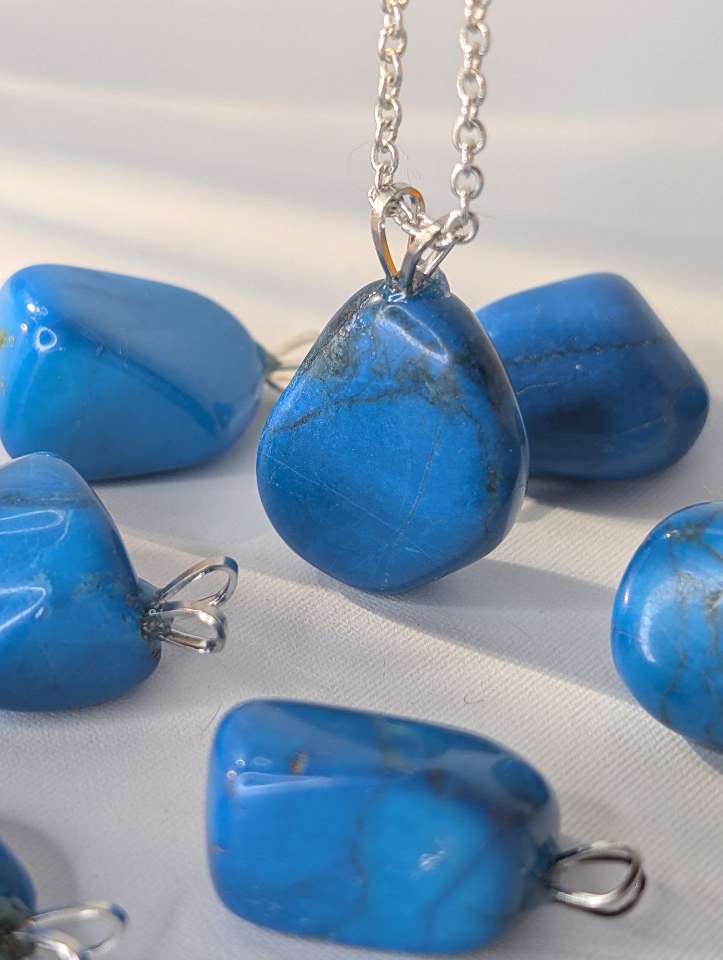 Blue Howlite Pendant