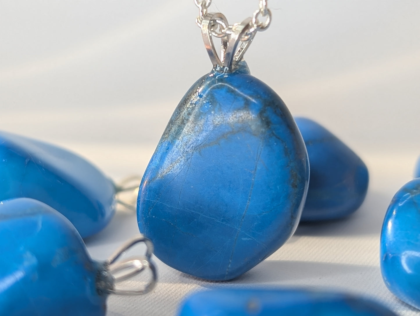 Blue Howlite Pendant