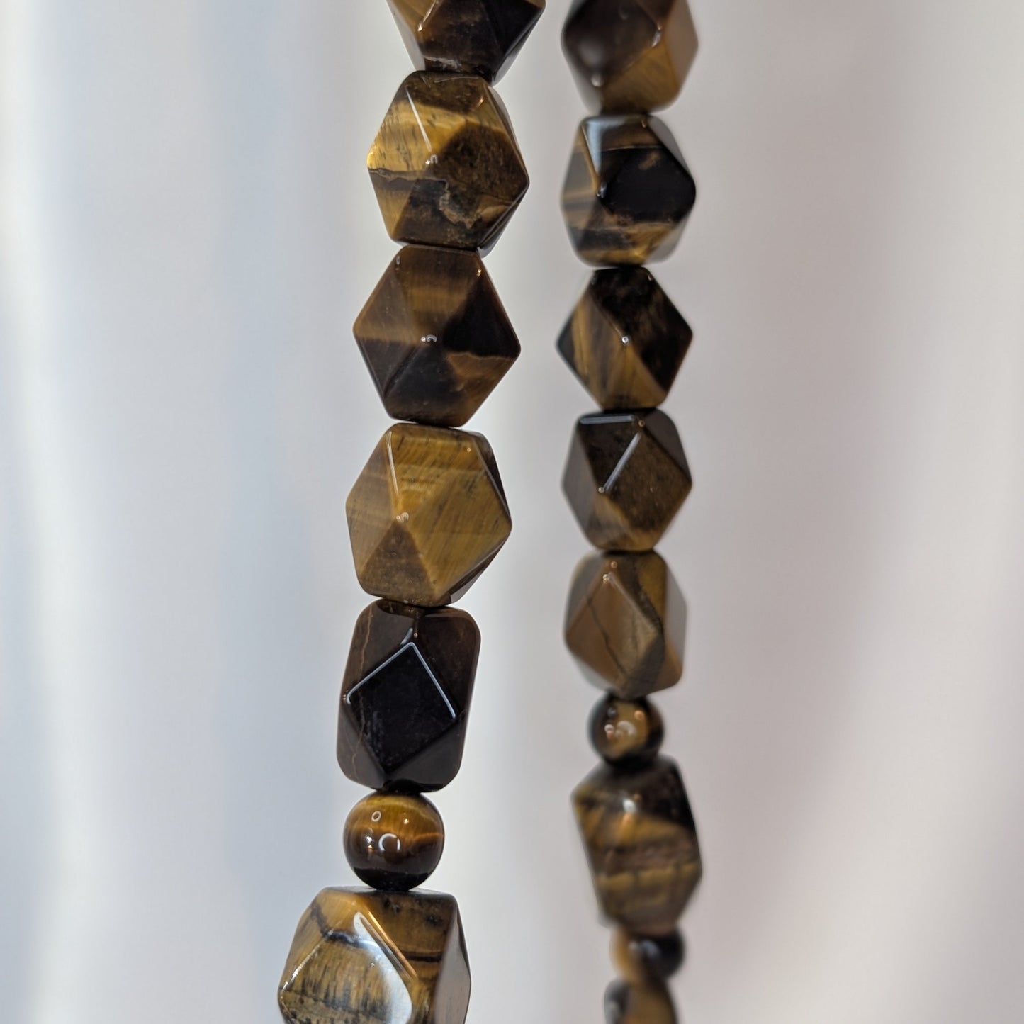 Tiger’s Eye Polished Stone Necklace