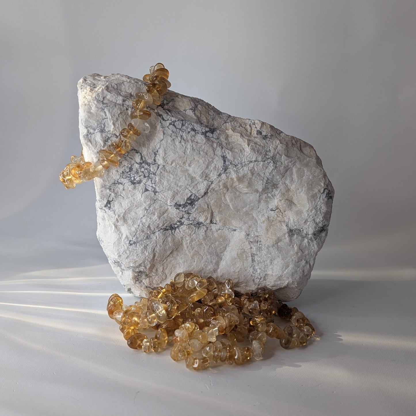 Citrine Chip Bracelet