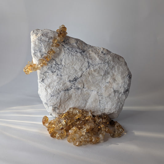 Citrine Chip Bracelet