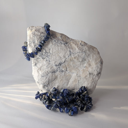 Lapis Lazuli Chip Bracelet